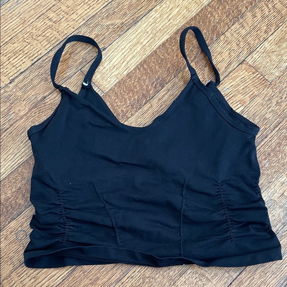 FP Movement by Free People Black Crop Top